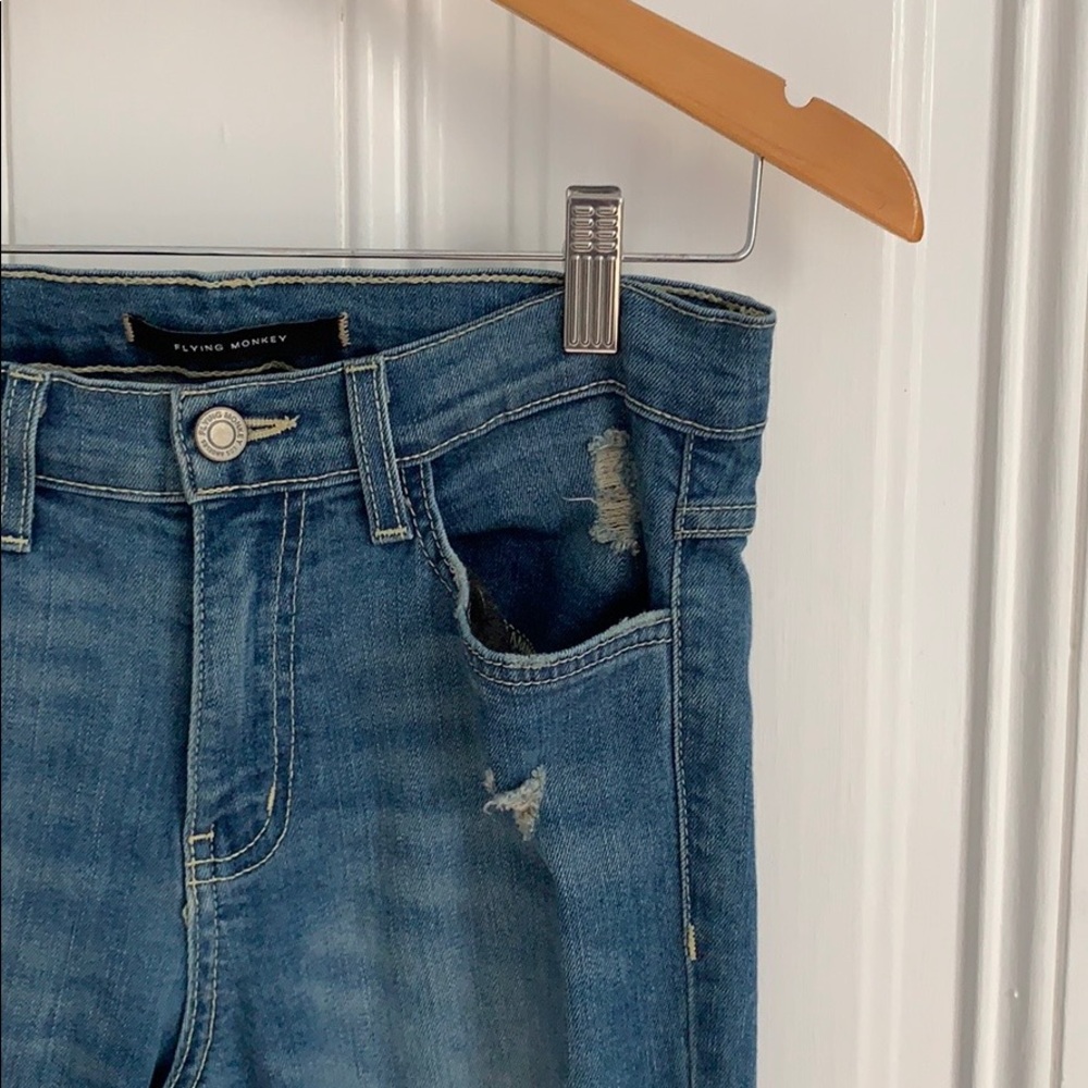 Flying Monkey High Rise Skinny Jeans